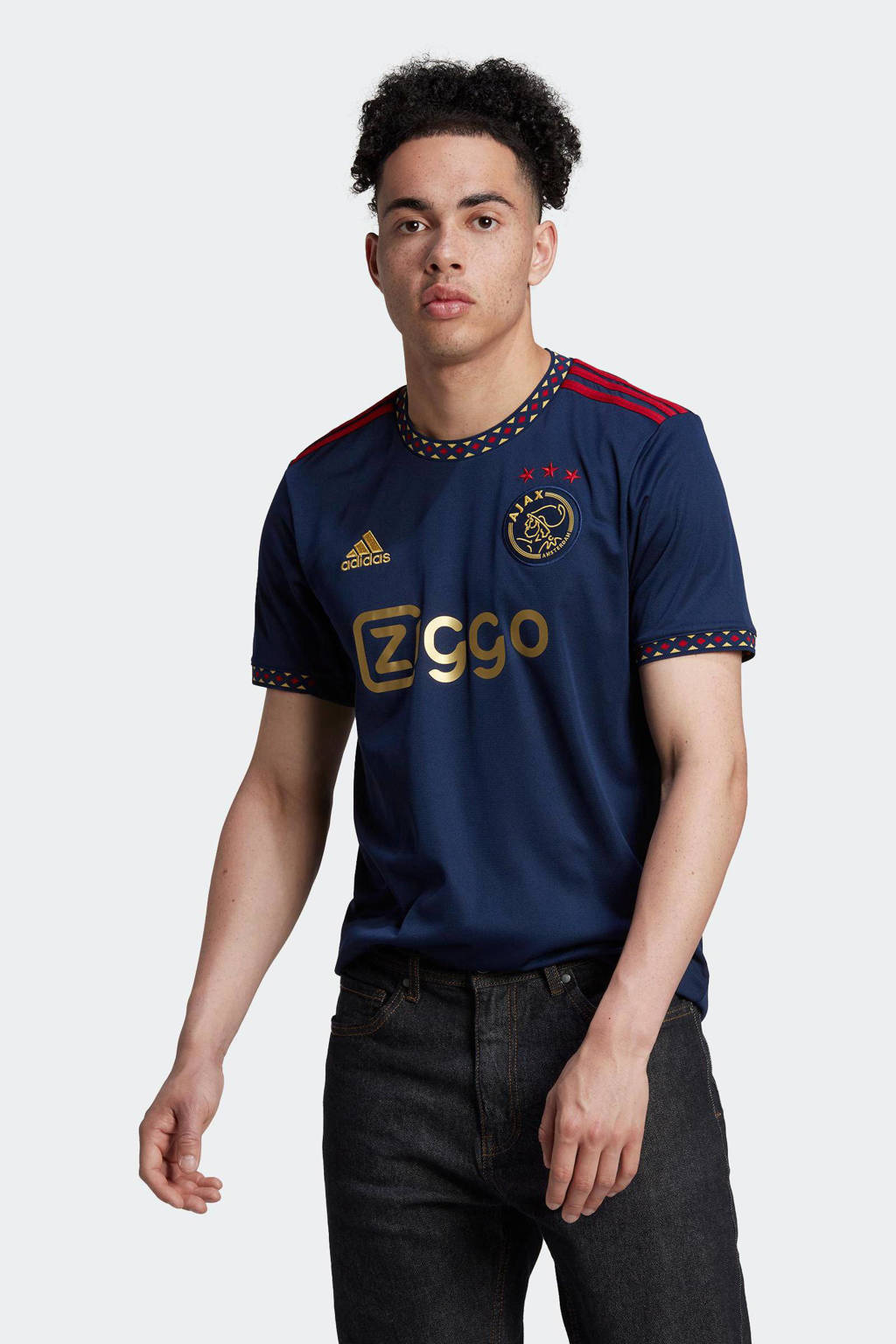 hoe te gebruiken minstens amusement adidas Performance Senior Ajax Amsterdam voetbalshirt uit | wehkamp