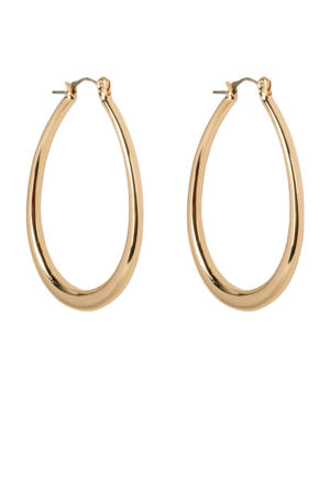 oorbellen Oval Hoops goudkleurig
