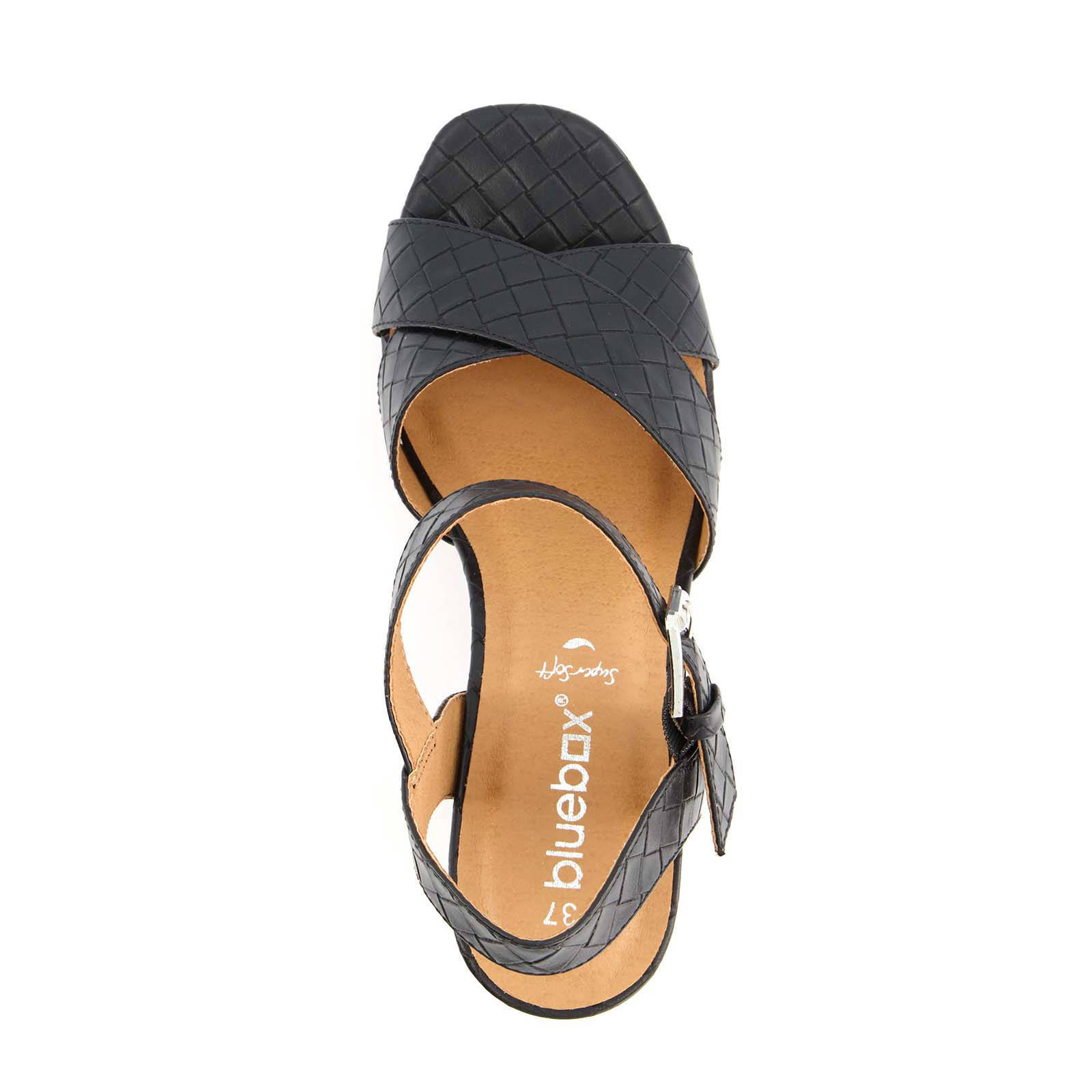 Scapino Blue Box sandalettes zwart | wehkamp
