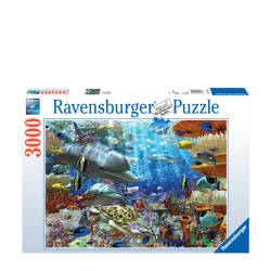 Ravensburger Leven Onder Water legpuzzel 3000 stukjes met grote korting