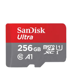 Wehkamp Sandisk ULTRA 256GB MSD micro SD geheugenkaart aanbieding