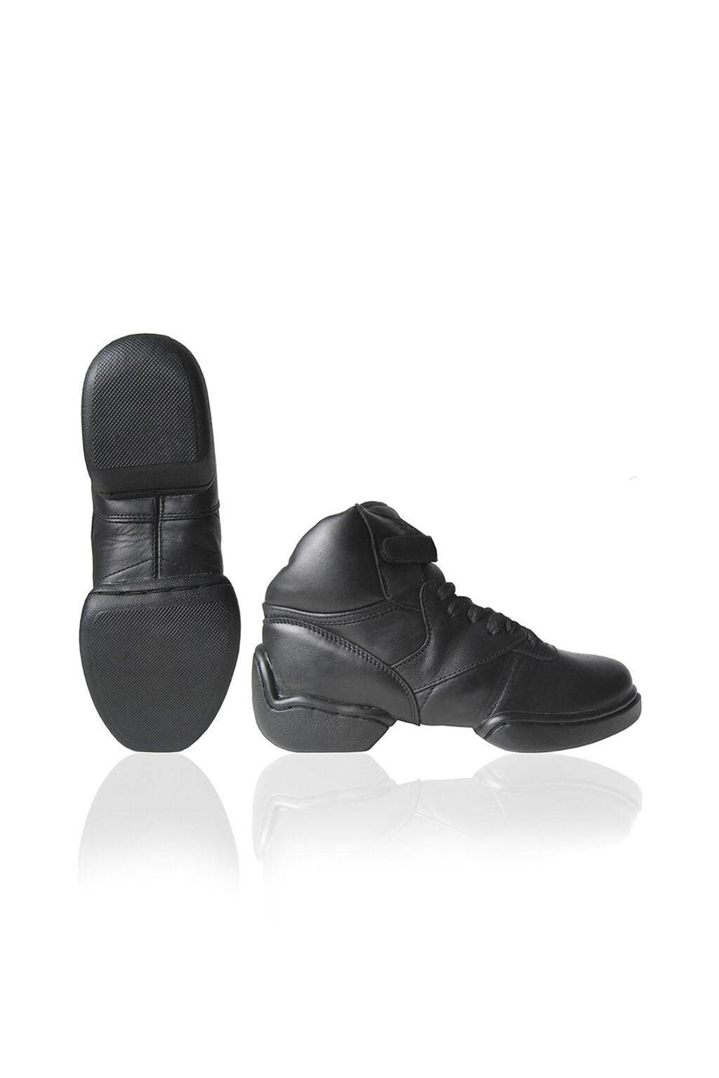Jazz-schoenen voor dames, canvas balletdansschoenen, splitzool, platte turnschoenen, dansschoenen, Zwart, 41 EU