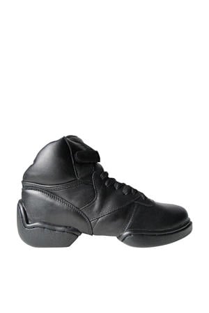 PA1500 leren dansschoenen zwart