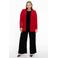 YOEK blazer DOLCE van travelstof rood