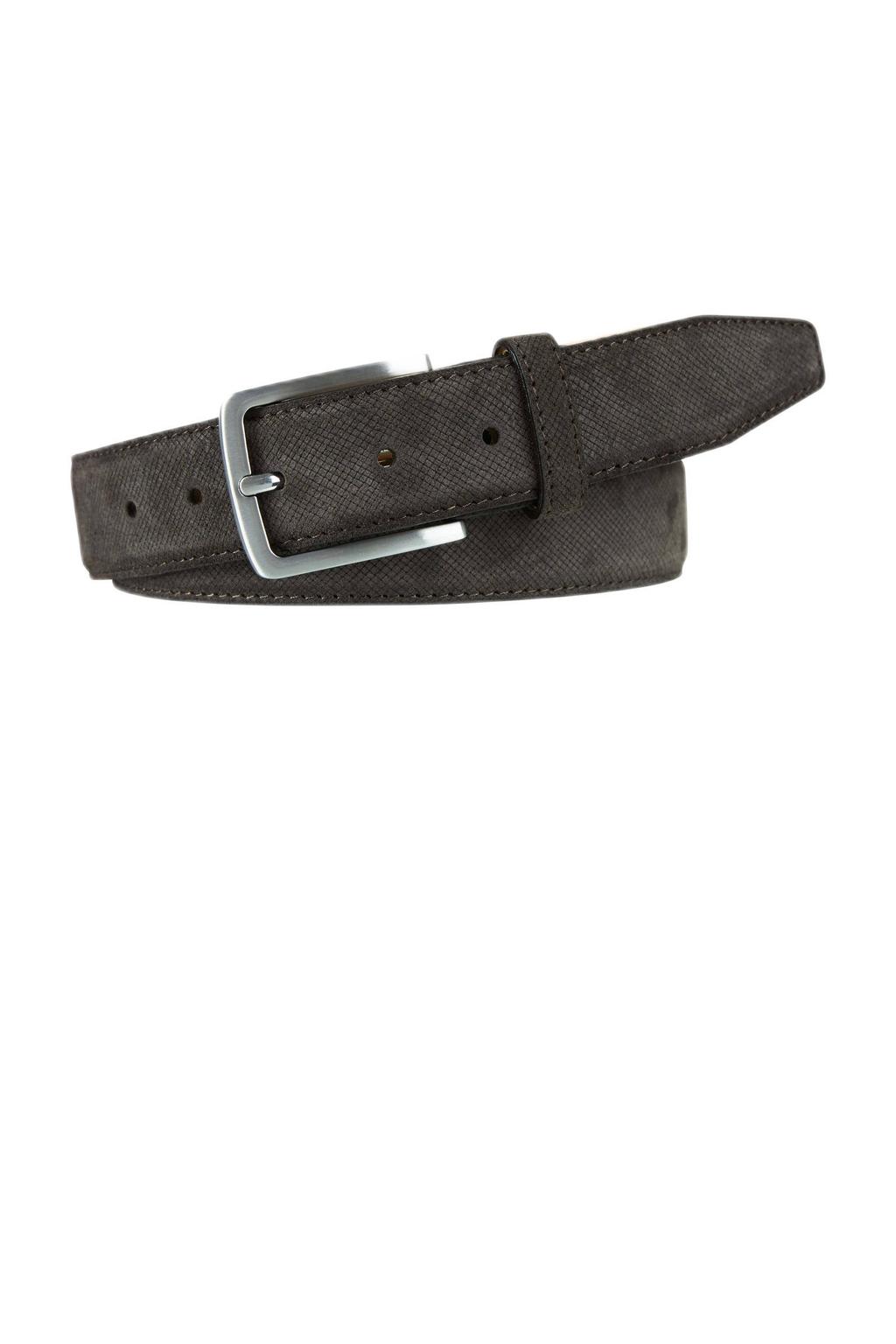 Profuomo leren riem bruin