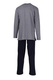 thumbnail: CECEBA +size pyjama grijs/donkerblauw