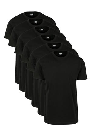 basic T-shirt - (set van 6)