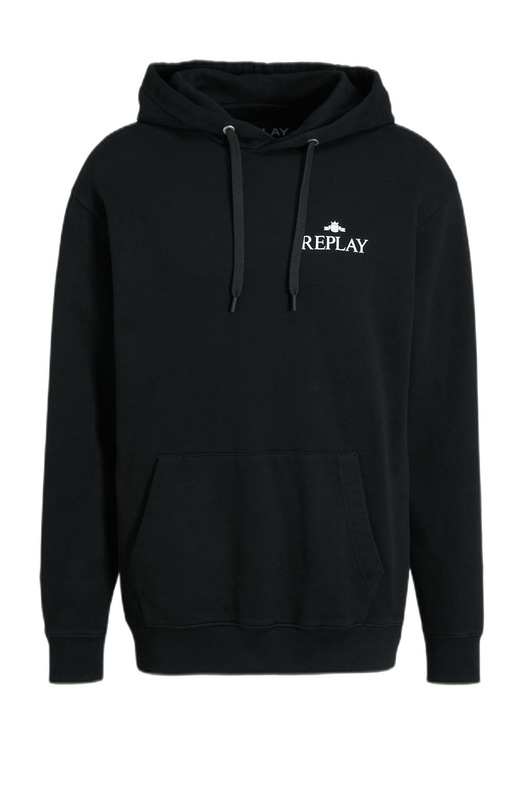 Replay black hoodie Outlet