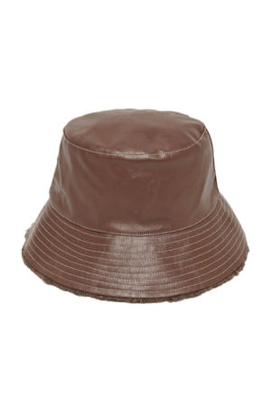 gecoate bucket hat ONLJOLINE bruin