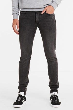 skinny taper jeans dark gray