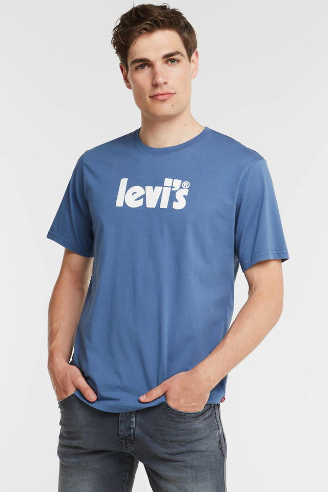 handicap Baron Sluipmoordenaar Levi's T-shirt met logo core pose sunse | wehkamp