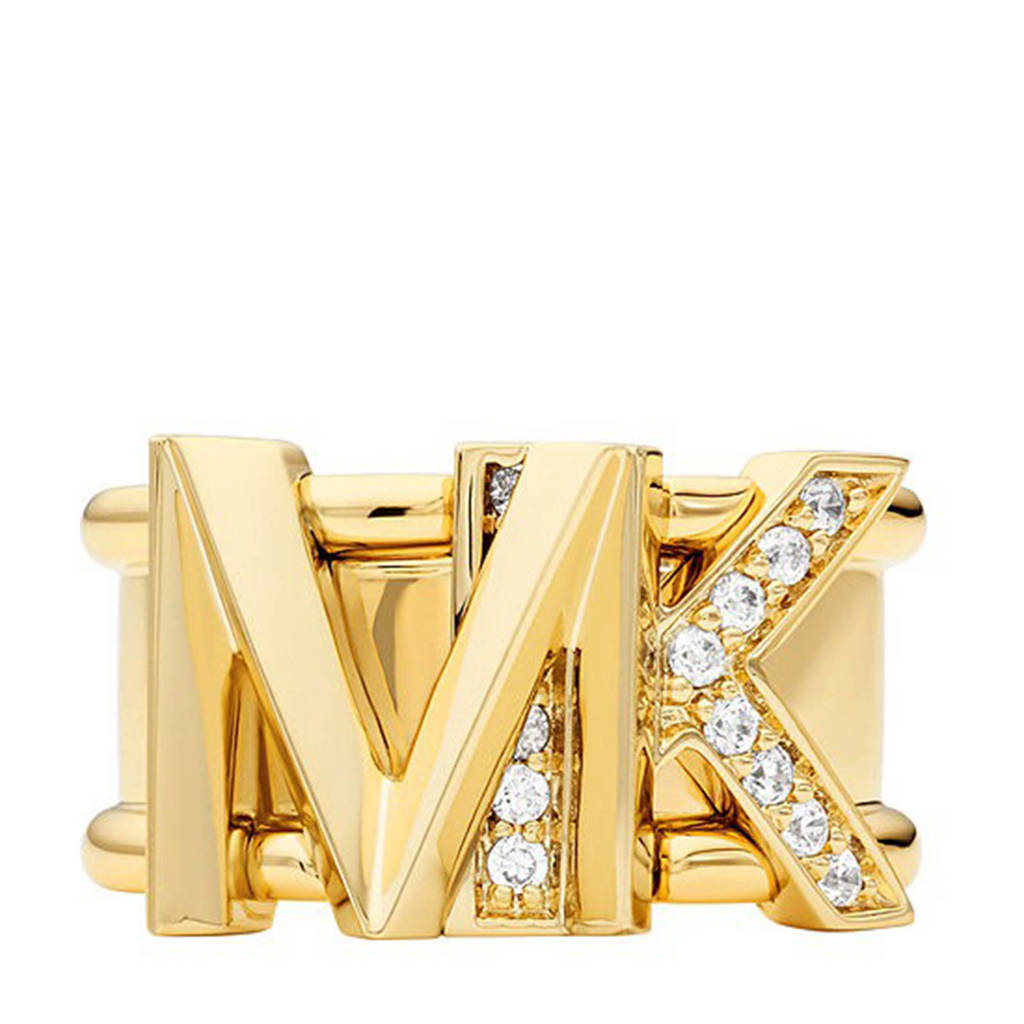 Michael Kors ring MKJ7836710 Metallic Muse goudkleurig wehkamp