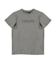 thumbnail: Bellaire T-shirt met logo grijs