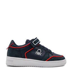   sneakers donkerblauw/rood