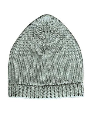 gebreide muts cloudy mint