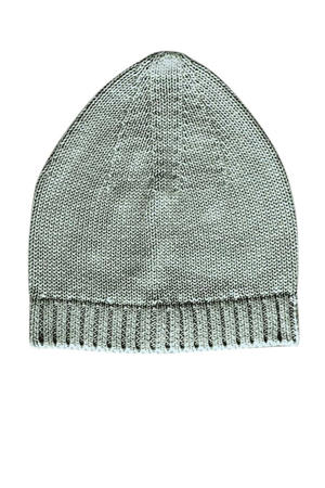 gebreide muts cloudy mint
