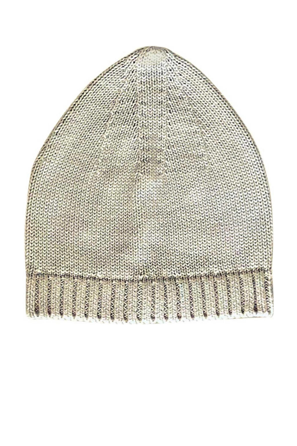 Witlof for kids gebreide muts off white