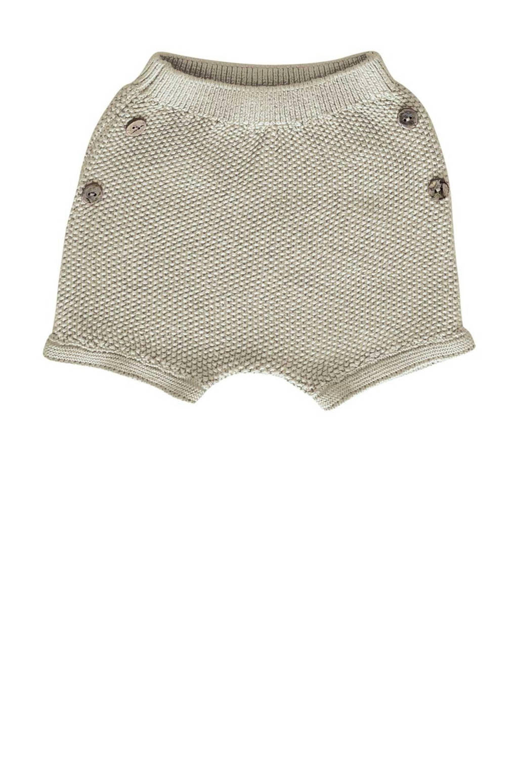 Witlof for kids gebreide korte broek vanilla