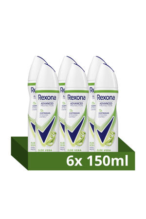 Aloë Vera anti-transpirant spray - 6 x 150 ml