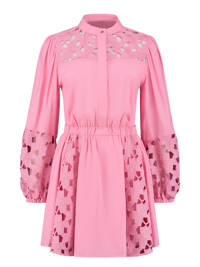 NIKKIE semi-transparante jurk Solin roze