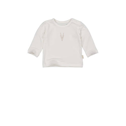 LEVV baby basic longsleeve LNOOMINOS met printopdruk offwhite afbeelding