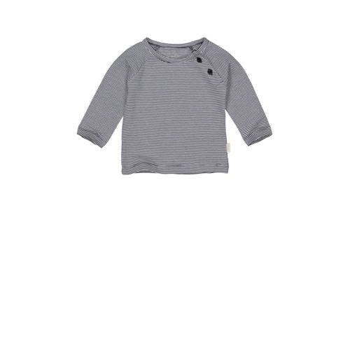LEVV baby gestreepte basic longsleeve LNERONOS donkerblauw afbeelding