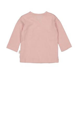 longsleeve LNOREENNOS met overslag zachtroze