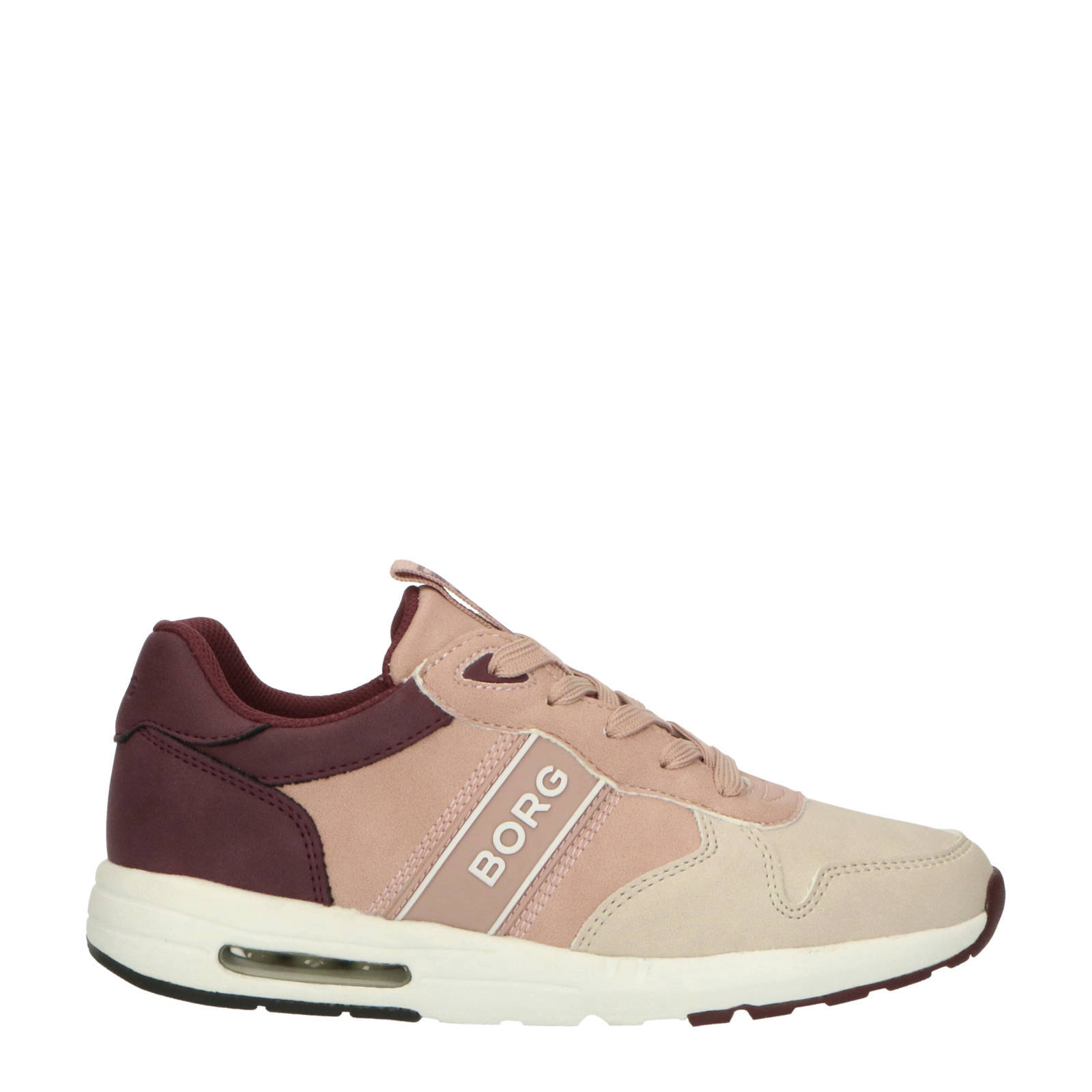 Björn Borg X1000 BLK K sneakers beige/oudroze | wehkamp