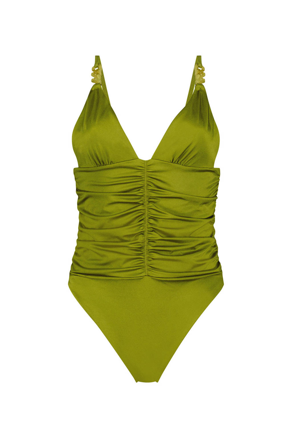 Hunkemöller badpak Palm groen