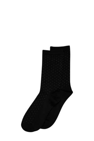 sokken Iafenja met stippen zwart