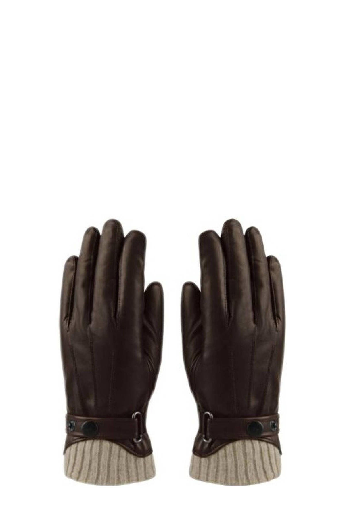 Verplaatsbaar Impressionisme prinses HATLAND leren handschoenen Tygo bruin | wehkamp