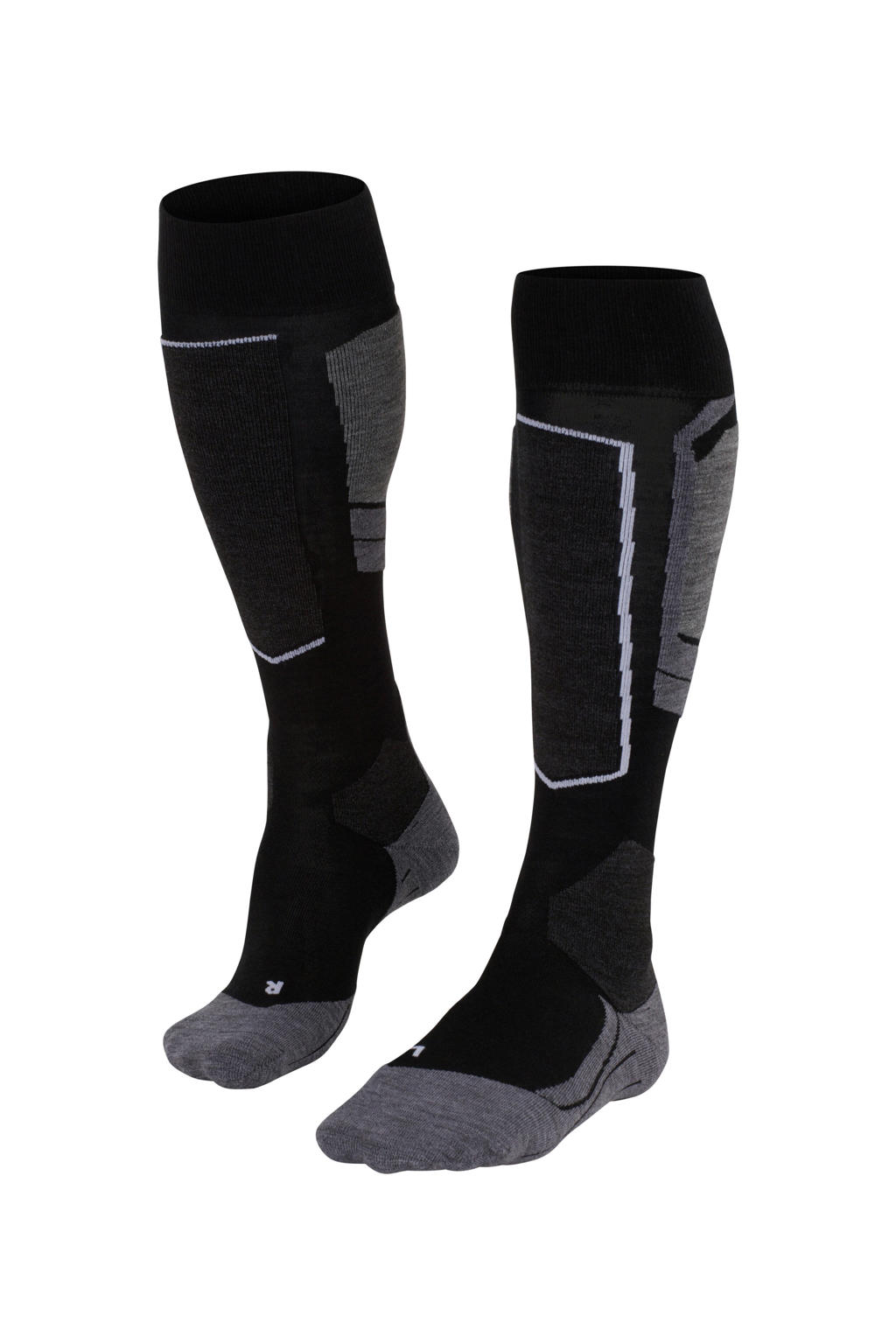 FALKE SK4 skisokken zwart