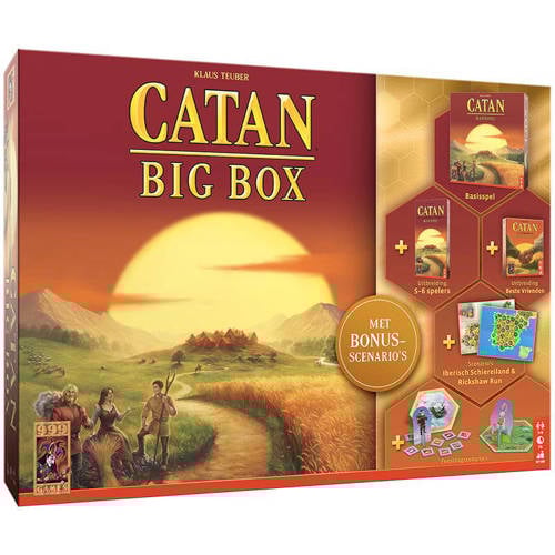 Wehkamp 999 Games Catan Big Box aanbieding