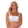 After Eden voorgevormde strapless bandeau-bh Anna wit