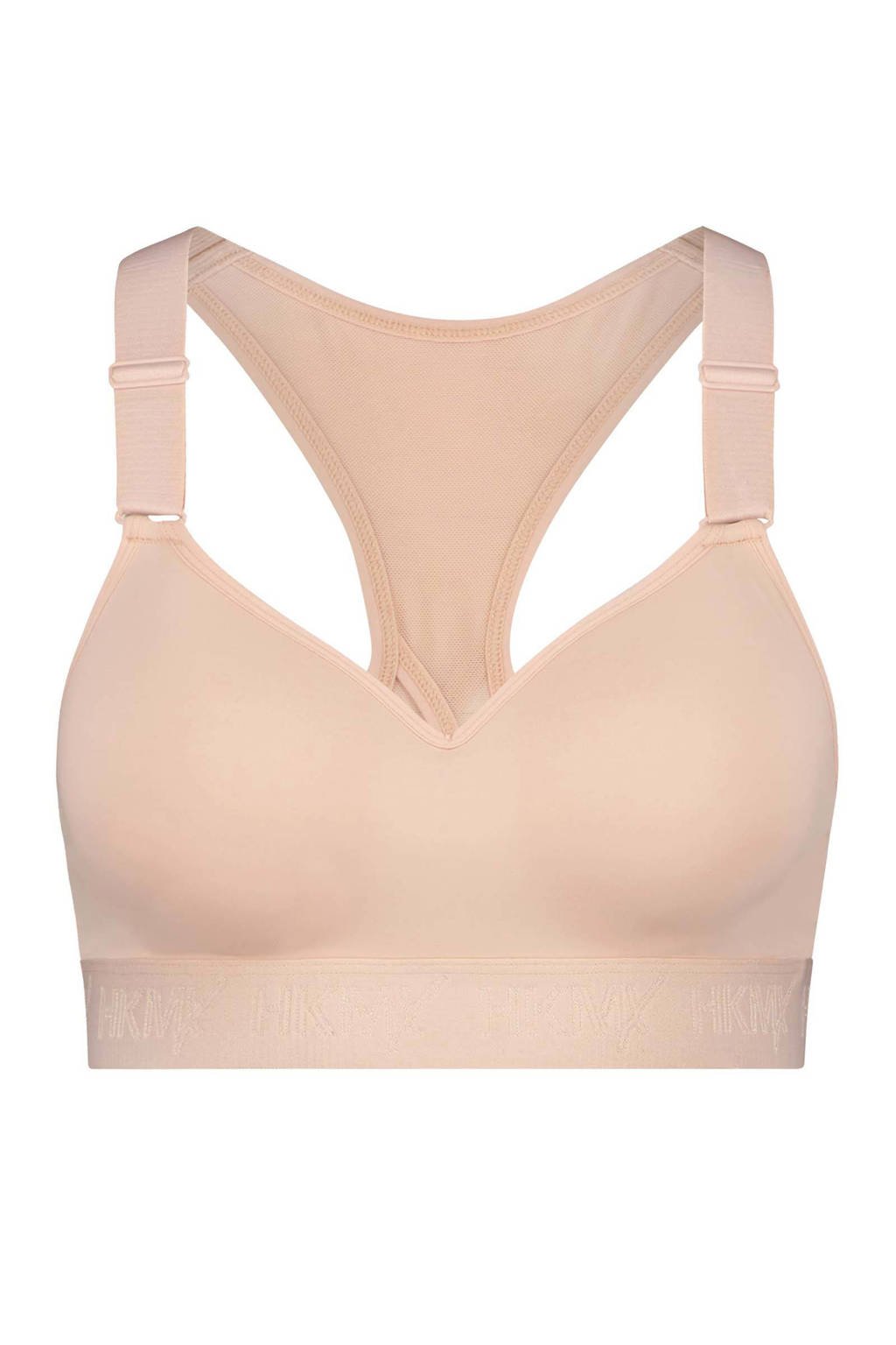 Hunkemöller HKMX level 2 voorgevormde sport bh The All Star beige