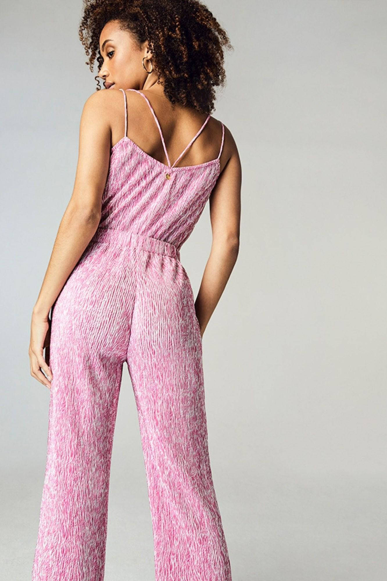 jumpsuit roze