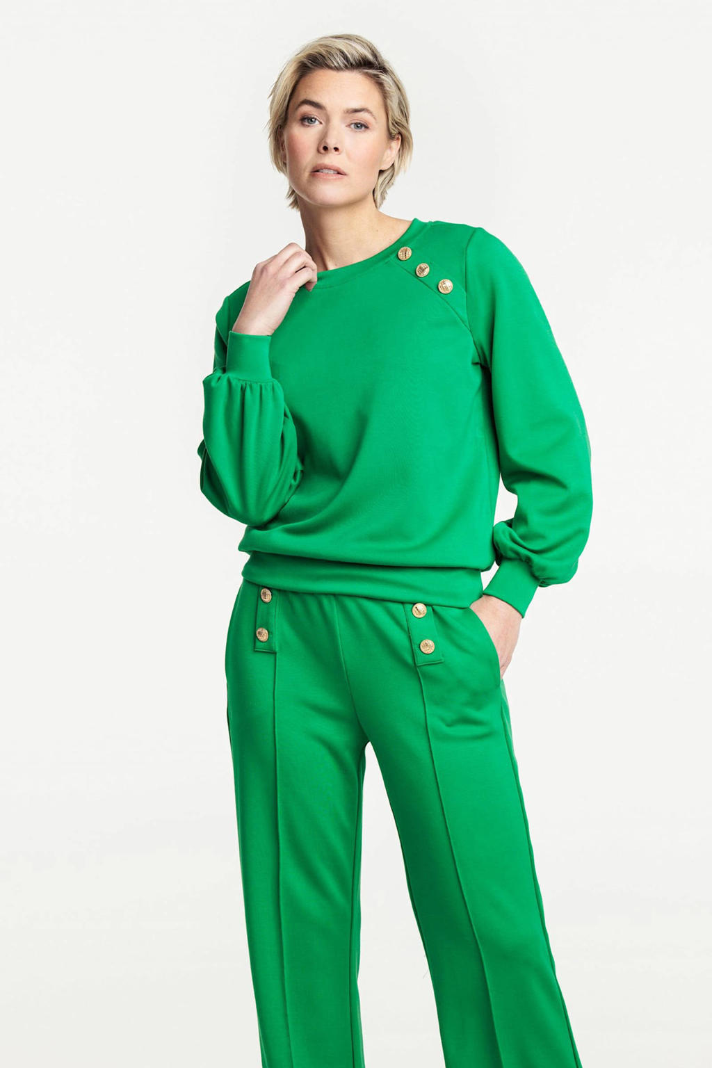 Tramontana sweater Sweater Sailor Details groen
