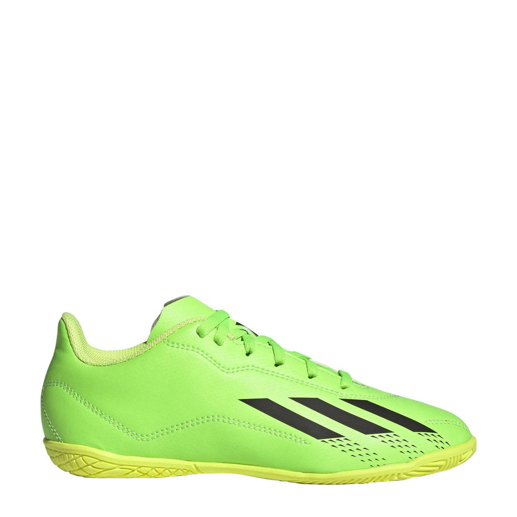 adidas Performance X Speedportal.4 IN Jr. zaalvoetbalschoenen limegroen/zwart/geel
