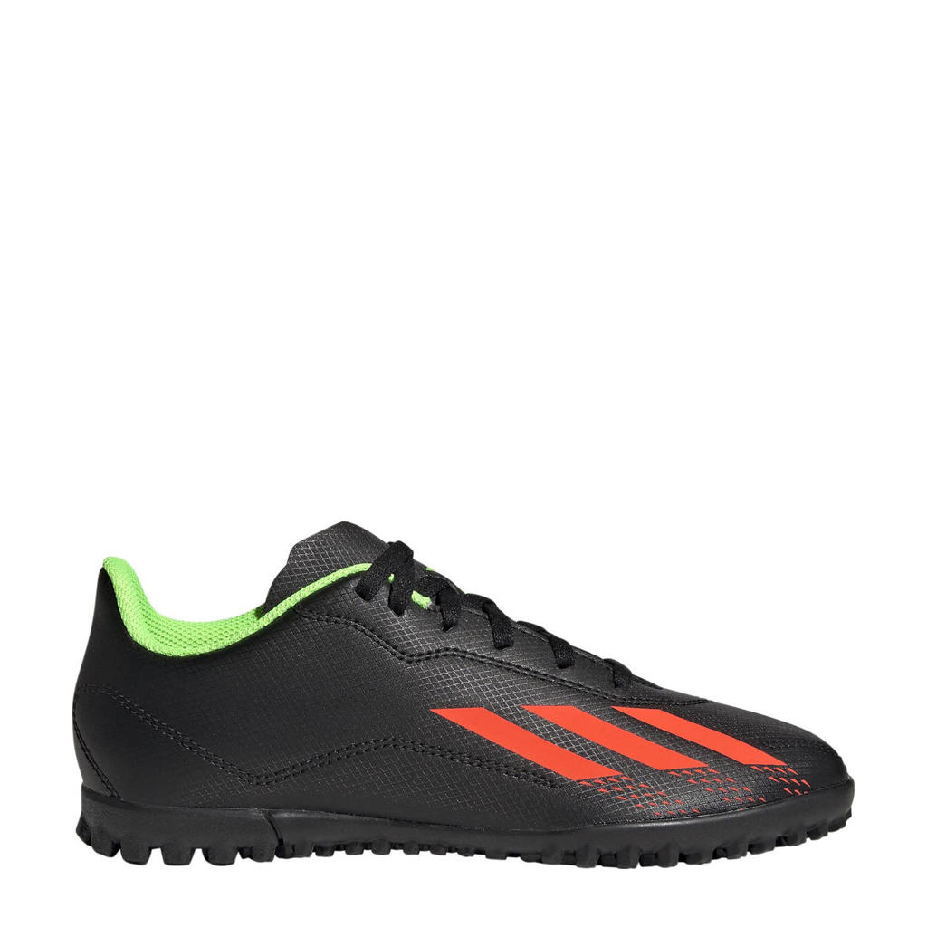 adidas Performance X Speedportal.4 TF voetbalschoenen zwart/rood/geel