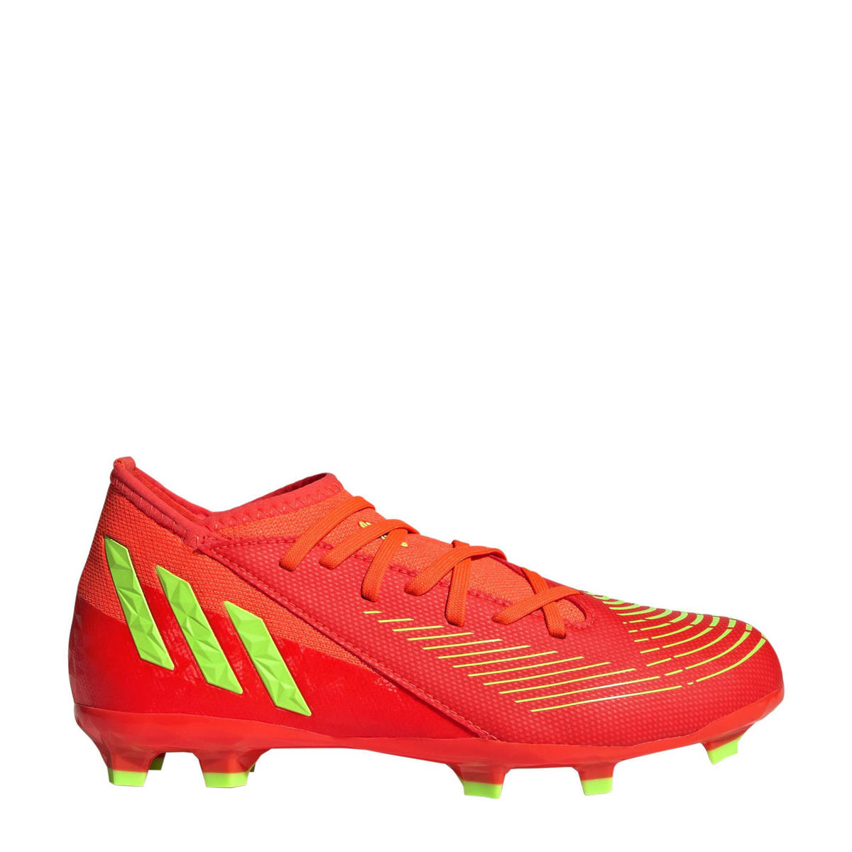 sticker Gematigd vleet adidas Performance Predator Edge.3 FG Jr. voetbalschoenen oranje/limegroen/zwart  | wehkamp