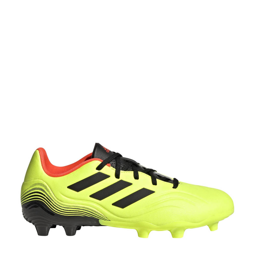 adidas Performance Copa Sense.3 FG Jr. voetbalschoenen geel/zwart/rood