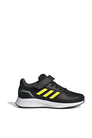 Runfalcon 2.0 sneakers zwart/geel/groen kids
