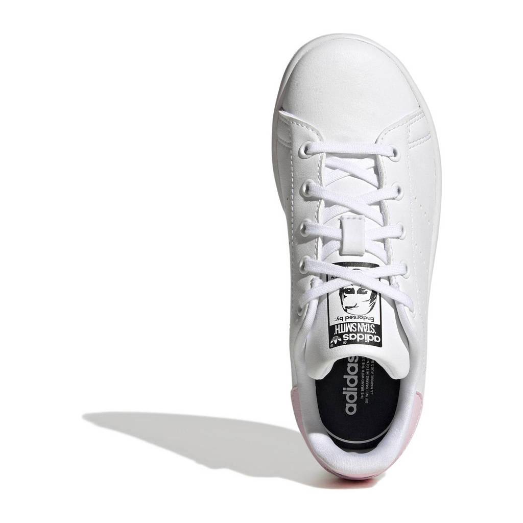 ten tweede Misverstand spannend adidas Originals Stan Smith sneakers wit/lichtroze | wehkamp