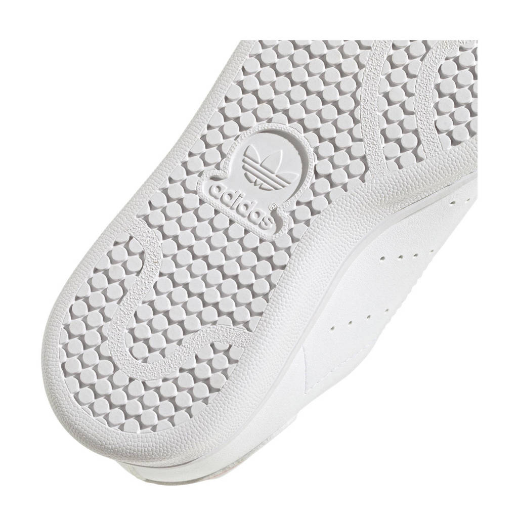 Individualiteit Televisie kijken dozijn adidas Originals Stan Smith sneakers wit/lichtroze | wehkamp