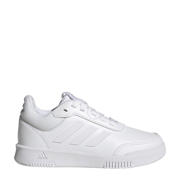 thumbnail: Wit en lichtgrijze jongens en meisjes adidas Sportswear Tensaur 2.0 sneakers van imitatieleer/voering: mesh/voetbed: eva met veters