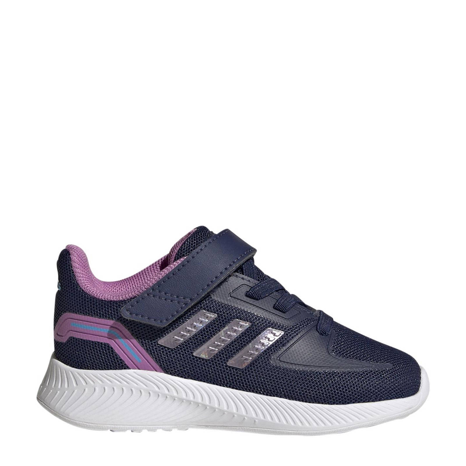 adidas Performance Runfalcon 2.0 Classic sneakers donkerblauw/paars |  wehkamp