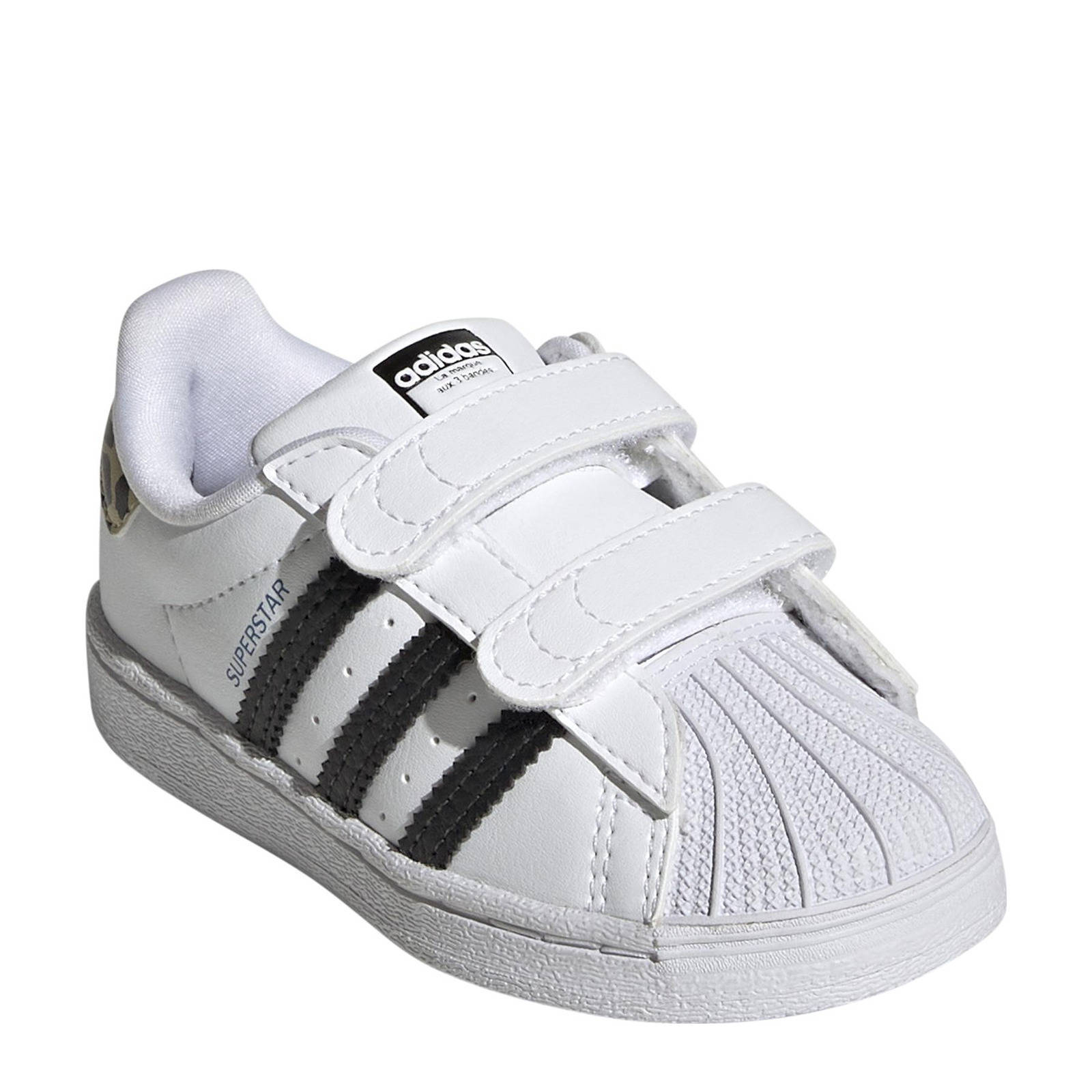 adidas Originals Superstar CF I sneakers wit/zwart/blauw | wehkamp