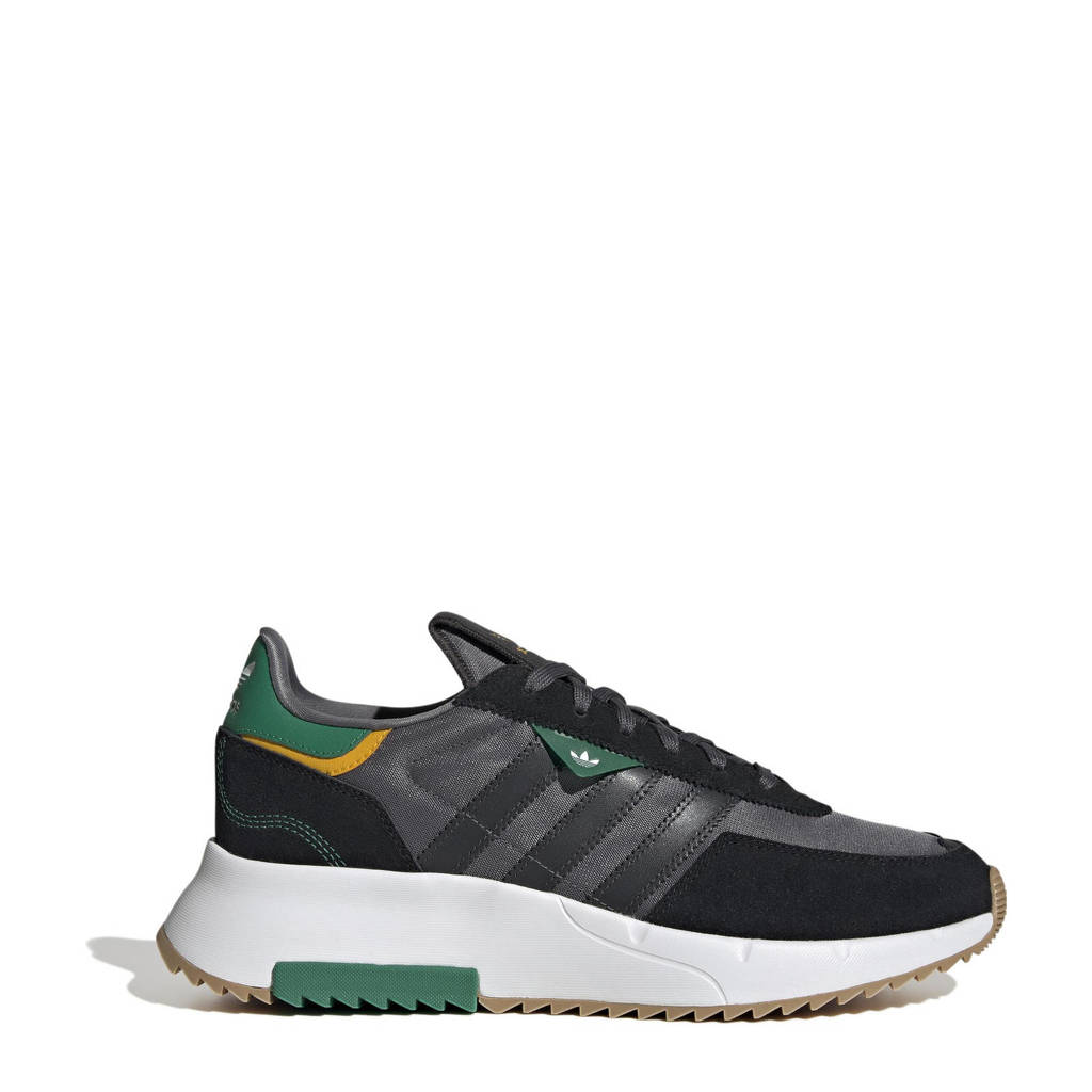 Herformuleren Economisch pit adidas Originals Retropy F2 sneakers zwart/groen/geel | wehkamp