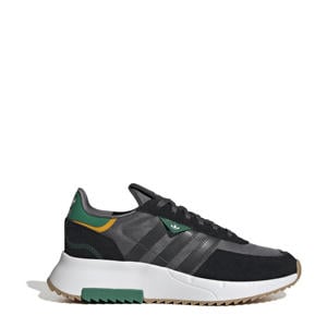 Retropy F2 sneakers zwart/groen/geel