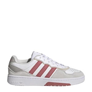 Courtic  sneakers wit/rood/grijs